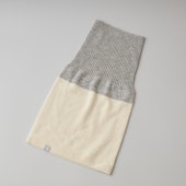 el alto/バイカラーカシミヤネックウォーマー